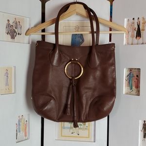 Brown handbag